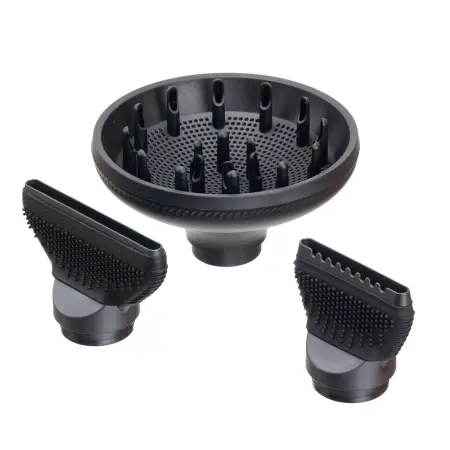 DEWAL PROFESSIONAL Фен DEWAL PRO LEGACY, черный, 1700W, бесщеточный мотор, ионизация, 2 насадки + диффузор, провод 3 м - 7