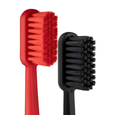 REVYLINE Набор зубных щёток, красная+чёрная / SM6000 DUO Red + Black by Dr. Baburov - 2