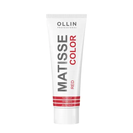 OLLIN PROFESSIONAL Пигмент прямого действия, красный / Red MATISSE COLOR 100 мл - 1