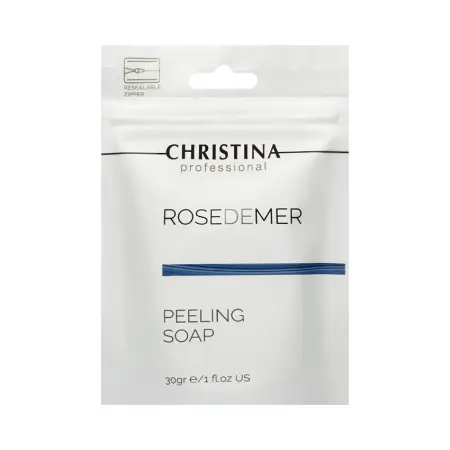 CHRISTINA Мыло пилинговое для лица в подарочной упаковке / Peeling Soap Rose de Mer Coral Pack 30 гр - 4