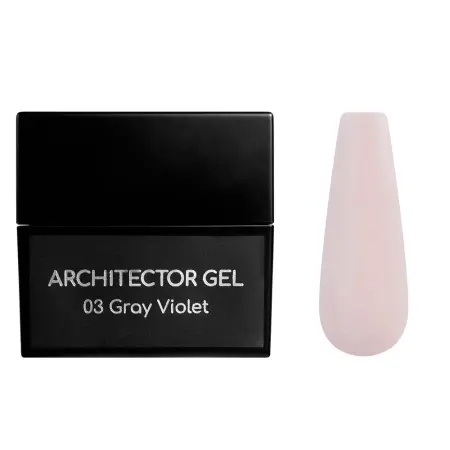 IRISK PROFESSIONAL Гель-желе тиксотропный, 03 Gray Violet / ARCHITECTOR GEL 15 мл - 2
