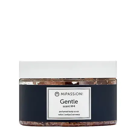 MIPASSIONcorp Скраб парфюмированный, табак, амбра, ветивер / Gentle MiPASSiON 250 мл - 1