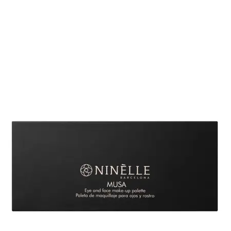 NINELLE Палетка для макияжа глаз и лица, №602 пыльная роза / MUSA 7,9 гр - 2