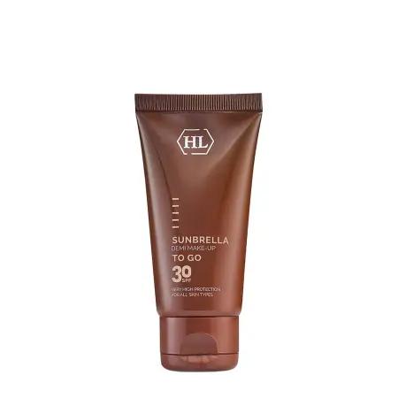 HOLY LAND Крем солнцезащитный SPF 30 с фильтрами UVA+UVB, ухаживающими компонентами и тональным эффектом / Sunbrella 50 мл - 1