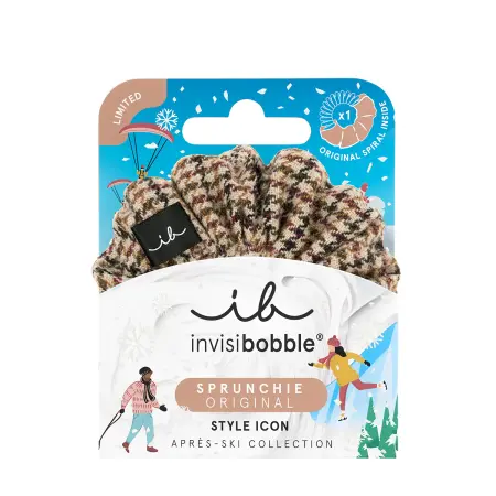 INVISIBOBBLE Резинка-браслет для волос / invisibobble SPRUNCHIE Apres Ski Jacquard - 3