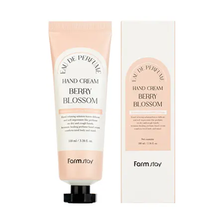 FARMSTAY Крем парфюмированный для рук с экстрактами ягод / EAU DE PERFUME HAND CREAM BERRY BLOSSOM 100 мл - 2