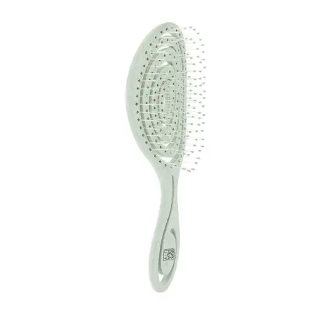 DEWAL BEAUTY Щетка продувная Eco-Friendly улитка, нейлоновый штифт, мятная - 1