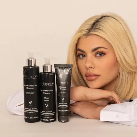 ABRIL ET NATURE Шампунь восстанавливающий молекулярная терапия для волос / Repair Molecular Therapy shampoo 250 мл - 8