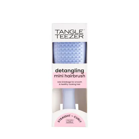 TANGLE TEEZER Расческа для волос / The Ultimate (Wet) Detangler Mini Digital Lavender - 7