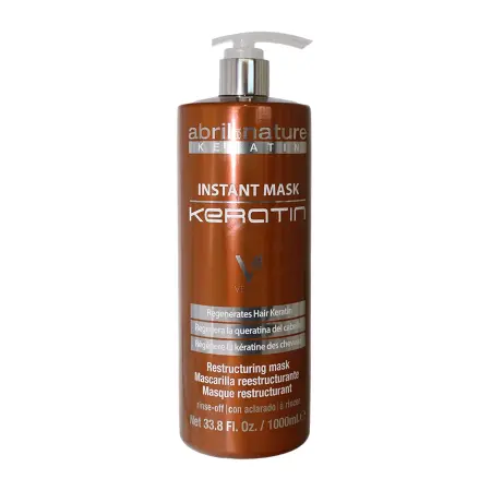 ABRIL ET NATURE Маска с кератином для волос / Instant Mask Keratin 1000 мл - 1