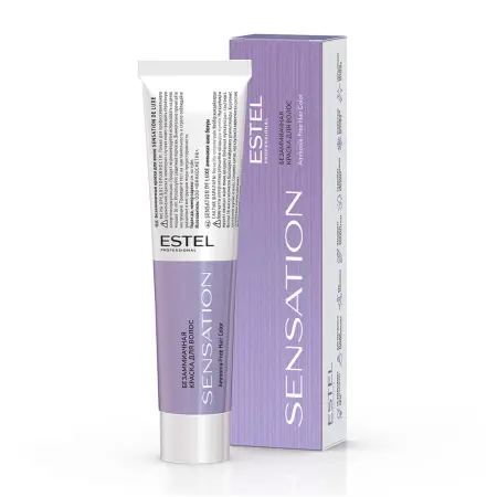 ESTEL PROFESSIONAL 10/0 краска безаммиачная для волос, светлый блондин / Sensation De Luxe 60 мл - 3