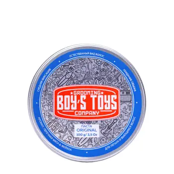 Паста для укладки волос средней фиксации с низким уровнем блеска / Boy s Toys Original 100 мл