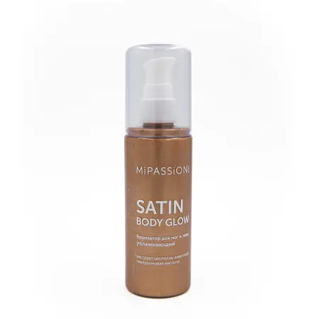 MIPASSIONcorp Мист-шиммер увлажняющий для ног и тела / MiPASSiON Satin Body Glow 125 мл - 1