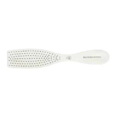 OLIVIA GARDEN Щетка ESSENTIAL STYLE WET Fine Hair Bristles Ice White - 1