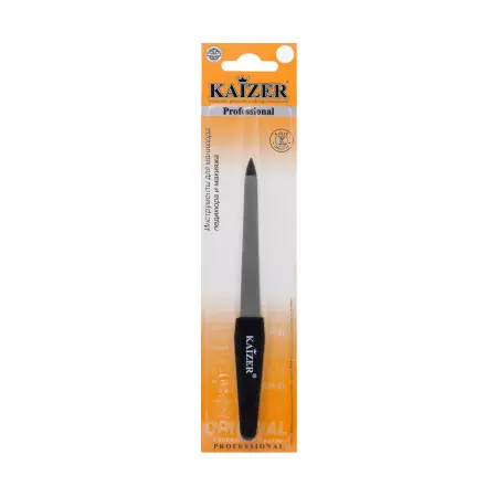 KAIZER Пилка алмазная, цвет черный, soft-touch, 105 мм - 2