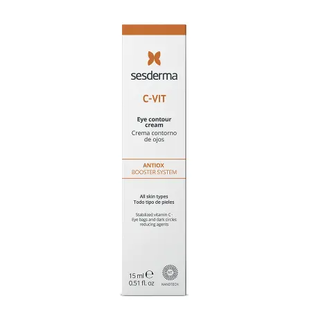 SESDERMA Крем-контур для зоны вокруг глаз / C-VIT Eye contour cream 15 мл - 2