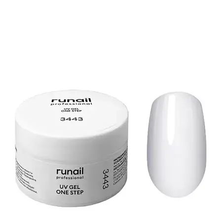 RUNAIL УФ-гель однофазный, прозрачный 15 гр - 1