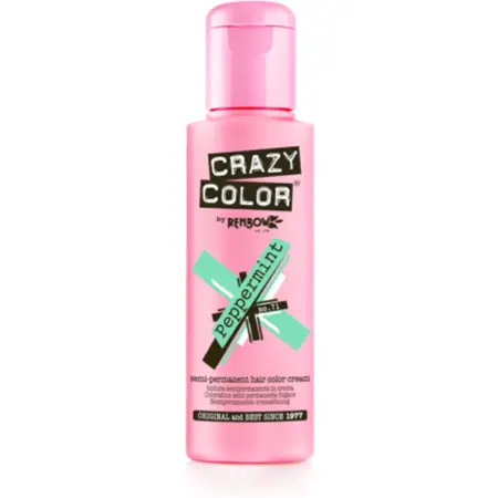 CRAZY COLOR Краска для волос, мятный / Crazy Color Peppermint 100 мл - 2