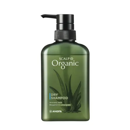 ANGFA Шампунь мужской органический для сухой кожи головы, с дозатором / SCALP D Organic DRY 350 мл - 1
