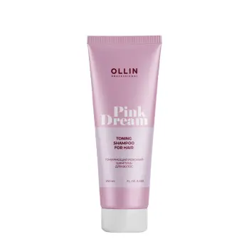 Шампунь тонирующий розовый для волос / PINK DREAM 250 мл