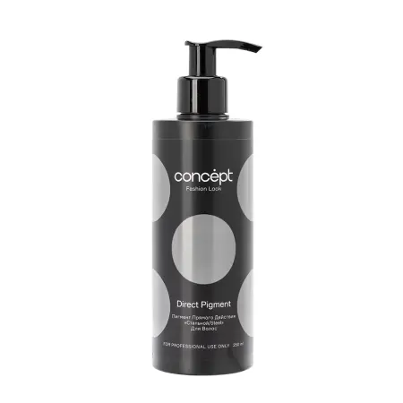 CONCEPT Пигмент прямого действия, стальной / Fashion Look 2021 Direct pigment Steel 250 мл - 1