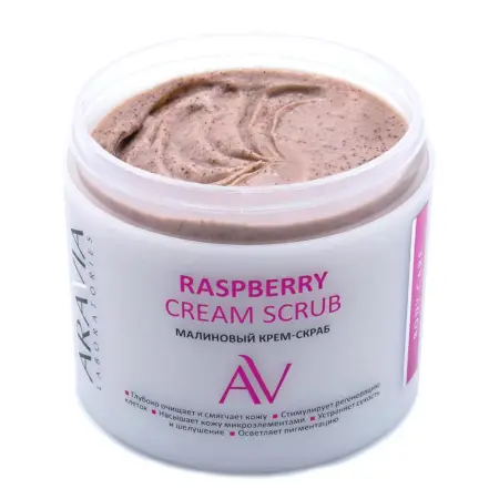 ARAVIA Professional Крем-скраб малиновый для тела / RASPBERRY CREAM SCRUB ARAVIA Laboratories 330 мл - 3