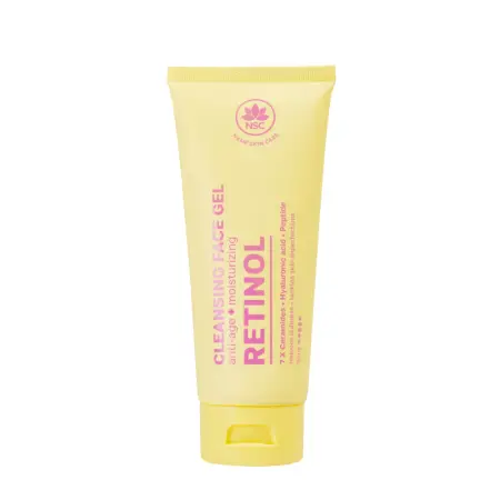 NAME SKIN CARE Гель очищающий для умывания с ретинолом и гиалуроновой кислотой / NSC 100 мл - 1