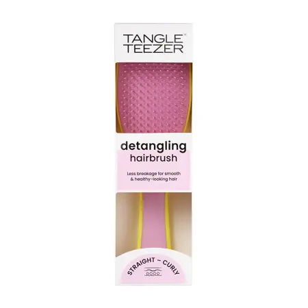TANGLE TEEZER Расческа для волос / The Ultimate Detangler Hyper Yellow Rosebud - 6