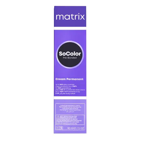 MATRIX 508NW краситель перманентный аммиачный, светлый блондин натуральный теплый / SoColor Pre-Bonded 90 мл - 3