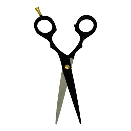 IWOU PROFESSIONAL Ножницы парикмахерские прямые 6` черные /BALIZA CARE - 3