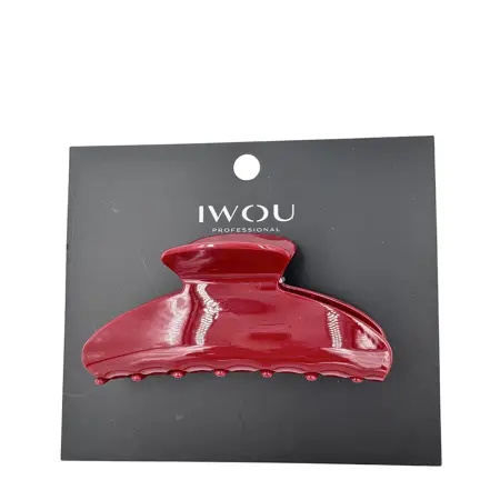 IWOU PROFESSIONAL Краб для волос Рубиновая осень 1шт - 1