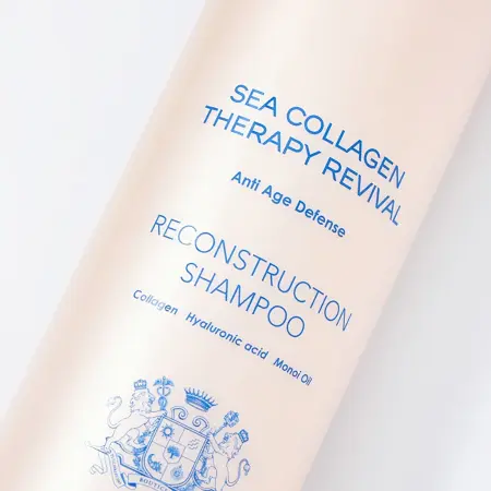 BOUTICLE Шампунь коллагеновый восстанавливающий / Sea Collagen Therapy Revival RECONSTRUCTION SHAMPOO 1000 мл - 3