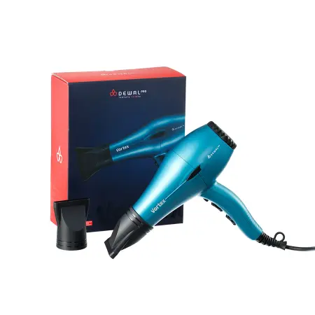 DEWAL PROFESSIONAL Фен DEWAL VORTEX, морская волна, 2600 Вт, ионизация, 2 насадки, провод 3 м - 8