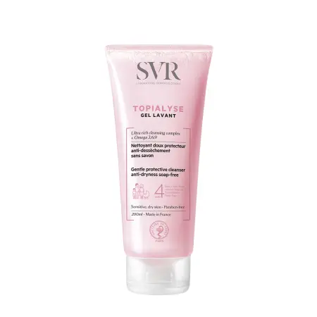 SVR Гель очищающий для лица / Topialyse 200 мл - 1