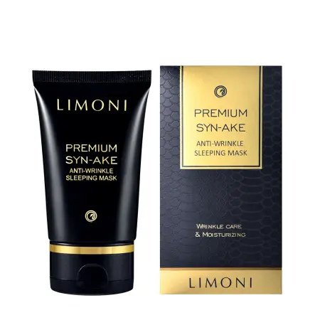 LIMONI Маска антивозрастная ночная со змеиным ядом для лица / Premium Syn-Ake Anti-Wrinkle Sleeping Mask 50 мл - 2