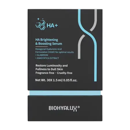 BIOHYALUX Сыворотка осветляющая и стимулирующая для лица / НА Brightening&Boosting Serum 30х1,5 мл - 3