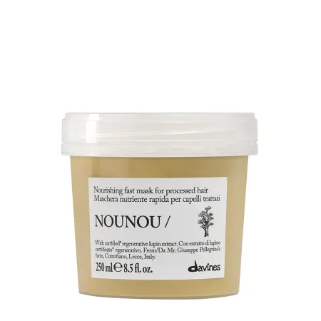 DAVINES SPA Маска питательная для химически поврежденных волос / NOUNOU fast mask 250 мл - 1
