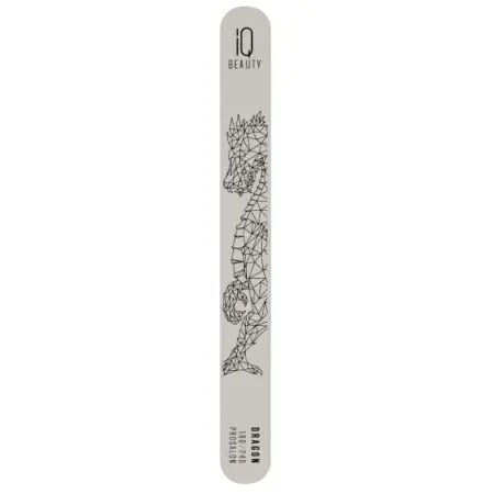 IQ BEAUTY Пилка-шлифовщик для нормальных и поврежденных ногтей Dragon 180/240 Prosalon Защищающий Дракон - 1