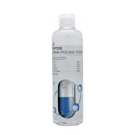 LEBELAGE Тонер очищающий увлажняющий для лица с пептидами / Lebelage Dr.Peptide Derma Peeling Toner 310 мл - 1