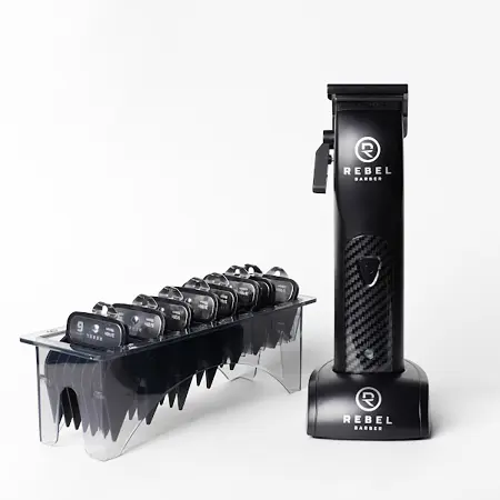 REBEL BARBER Машинка профессиональная для стрижки волос REBEL BARBER PREDATOR BLACK - 6