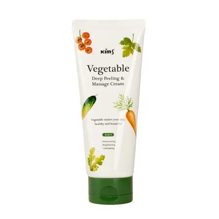 KIMS Крем овощной для лица / Kims Vegetable Deep Peeling & Massage Cream 200 мл - 1