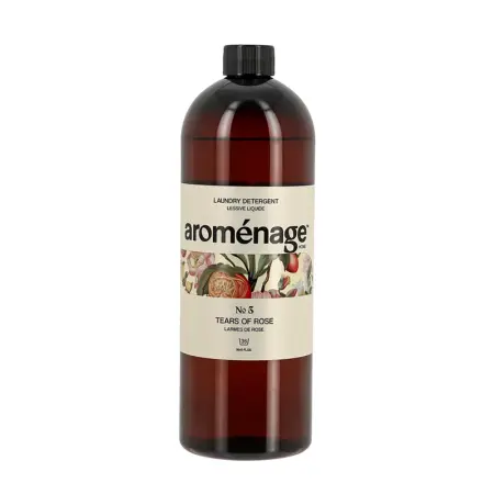 AROMENAGE Гель-концентрат универсальный для стирки, капли розы / Aromenage 900 мл - 1