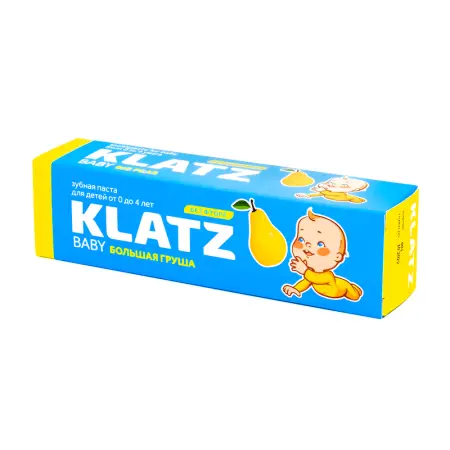 KLATZ Паста зубная для детей без фтора Большая груша / BABY 40 мл - 2
