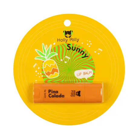 HOLLY POLLY Бальзам для губ, пина колада / Sunny 4,8 гр - 3