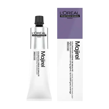 L OREAL PROFESSIONNEL 10.21 крем-краска, перламутрово-пепельный / МАЖИРЕЛЬ 60 мл - 2