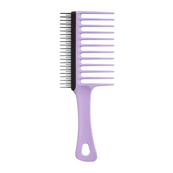Расческа-гребень для волос / Wide Tooth Comb Purple Passion