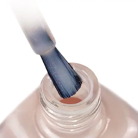 IQ BEAUTY 02 лак для ногтей для защиты от грибка с активатором роста с тербинафином, бежевый / Antifungal Nail Polish 12,5 мл - 3