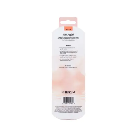 REAL TECHNIQUES Роллер двусторонний металлический для лица / Real Techniques Cryo Sculpt Facial Roller - 3