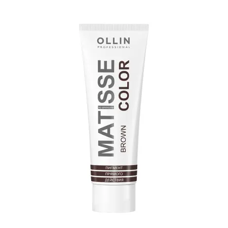 OLLIN PROFESSIONAL Пигмент прямого действия, коричневый / Brown MATISSE COLOR 100 мл - 1