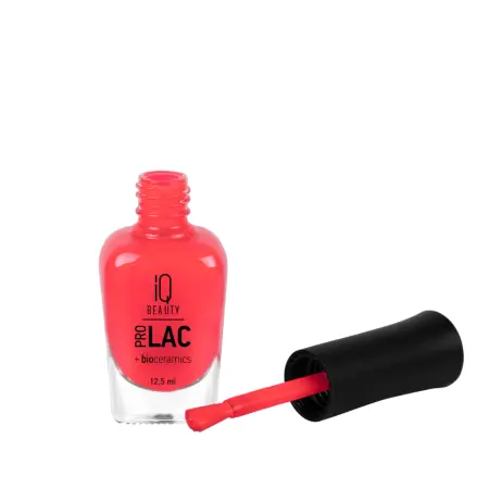 IQ BEAUTY 079 лак для ногтей профессиональный укрепляющий с биокерамикой/ Nail Polish PROLAC+bioceramics Runaway 12.5 мл - 3